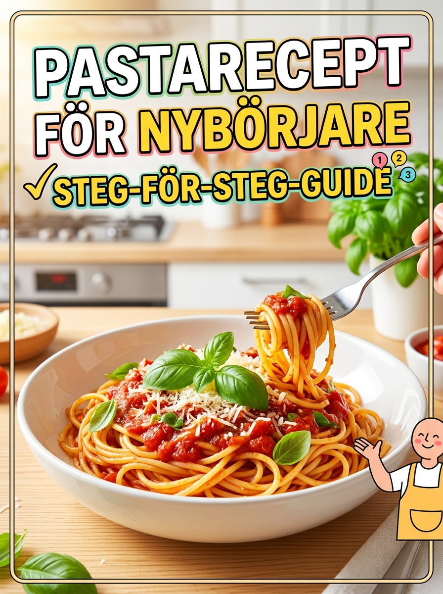 Pasta recept för nybörjare – steg för steg guide